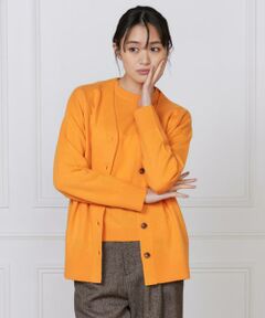 I.T.'S. international / イッツインターナショナル カーディガン・ボレロ | カシミヤ混Vネックカーディガン《CASH5》