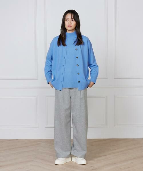 I.T.'S. international / イッツインターナショナル カーディガン・ボレロ | カシミヤ混Vネックカーディガン《CASH5》 | 詳細10