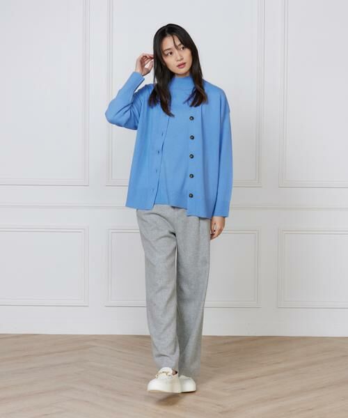 I.T.'S. international / イッツインターナショナル カーディガン・ボレロ | カシミヤ混Vネックカーディガン《CASH5》 | 詳細12