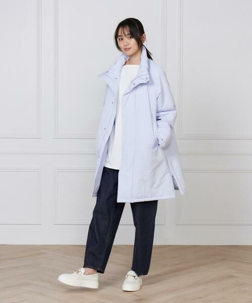 I.T.'S. international / イッツインターナショナル Tシャツ | コットンポンチラウンドテールロングカットソー | 詳細10