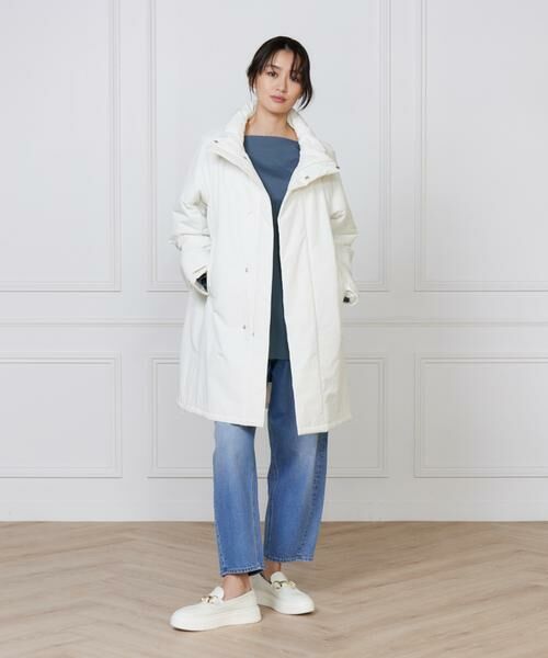 I.T.'S. international / イッツインターナショナル Tシャツ | コットンポンチラウンドテールロングカットソー | 詳細5