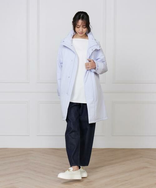 I.T.'S. international / イッツインターナショナル Tシャツ | コットンポンチラウンドテールロングカットソー | 詳細9