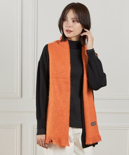 I.T.'S. international / イッツインターナショナル マフラー・ショール・スヌード・ストール | カラーフリンジ マフラー 《PIERRE QUIOC/ピエールキオック》 | 詳細6