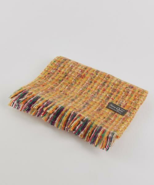I.T.'S. international / イッツインターナショナル マフラー・ショール・スヌード・ストール | ミックスカラーフリンジ マフラー 《PIERRE QUIOC/ピエールキオック》 | 詳細3