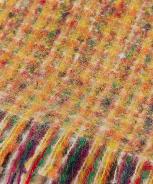 I.T.'S. international / イッツインターナショナル マフラー・ショール・スヌード・ストール | ミックスカラーフリンジ マフラー 《PIERRE QUIOC/ピエールキオック》 | 詳細5