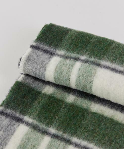 I.T.'S. international / イッツインターナショナル マフラー・ショール・スヌード・ストール | ボリュームチェックマフラー | 詳細2