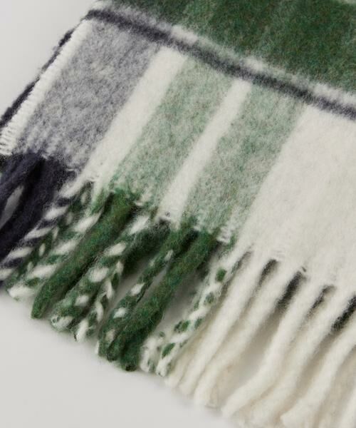 I.T.'S. international / イッツインターナショナル マフラー・ショール・スヌード・ストール | ボリュームチェックマフラー | 詳細3