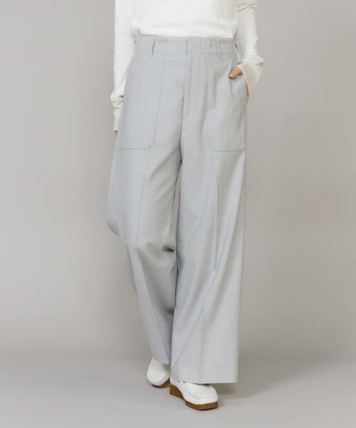 I.T.'S. international / イッツインターナショナル その他パンツ | ベイカーワイドPT《TRウールツイル》 | 詳細1