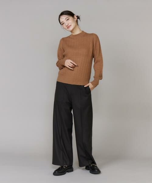 I.T.'S. international / イッツインターナショナル その他パンツ | ベイカーワイドPT《TRウールツイル》 | 詳細12