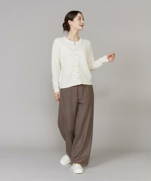 I.T.'S. international / イッツインターナショナル その他パンツ | ベイカーワイドPT《TRウールツイル》 | 詳細9