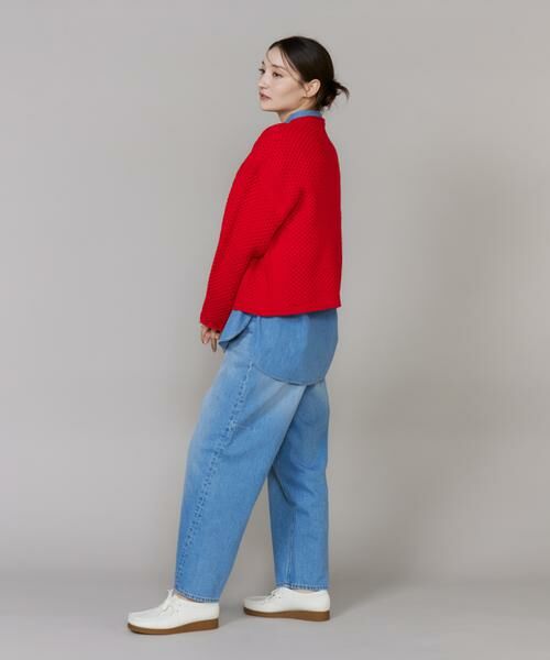 I.T.'S. international / イッツインターナショナル ニット・セーター | ハニカムモックネックプルオーバー | 詳細11