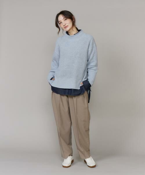 I.T.'S. international / イッツインターナショナル ニット・セーター | ラメモール畦編みハイネックニット | 詳細11