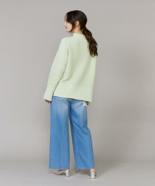 I.T.'S. international / イッツインターナショナル ニット・セーター | ラメモール畦編みハイネックニット | 詳細5