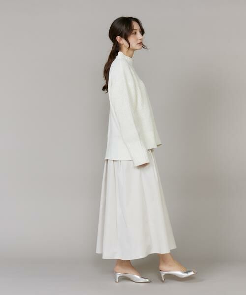 I.T.'S. international / イッツインターナショナル ニット・セーター | ラメモール畦編みハイネックニット | 詳細8