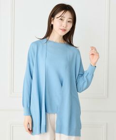 I.T.'S. international / イッツインターナショナル カーディガン・ボレロ | ホールガーメント着流しカーディガン