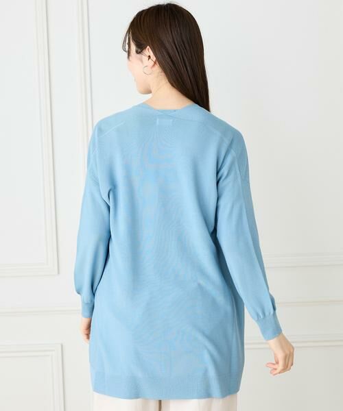 I.T.'S. international / イッツインターナショナル カーディガン・ボレロ | ホールガーメント着流しカーディガン | 詳細15