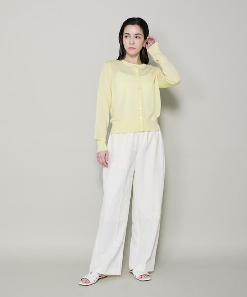 I.T.'S. international / イッツインターナショナル カーディガン・ボレロ | シルクブレンドクルーネックカーディガン | 詳細11