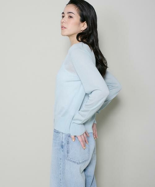 I.T.'S. international / イッツインターナショナル カーディガン・ボレロ | シルクブレンドクルーネックカーディガン | 詳細14