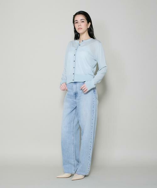 I.T.'S. international / イッツインターナショナル カーディガン・ボレロ | シルクブレンドクルーネックカーディガン | 詳細2