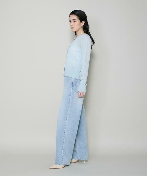 I.T.'S. international / イッツインターナショナル カーディガン・ボレロ | シルクブレンドクルーネックカーディガン | 詳細3