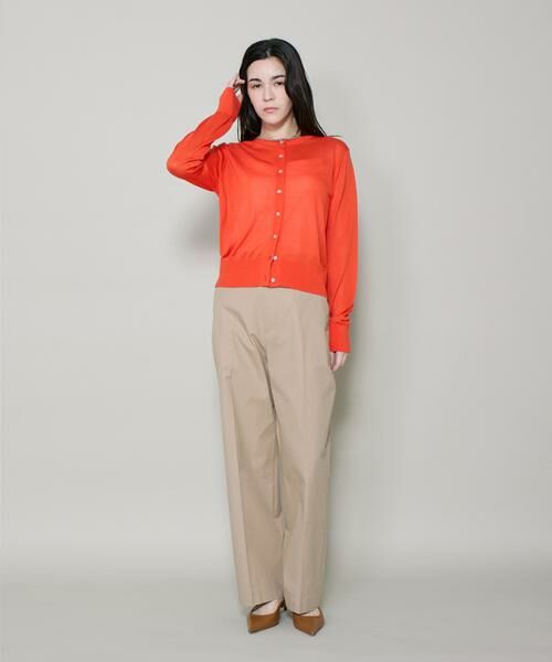 I.T.'S. international / イッツインターナショナル カーディガン・ボレロ | シルクブレンドクルーネックカーディガン | 詳細5