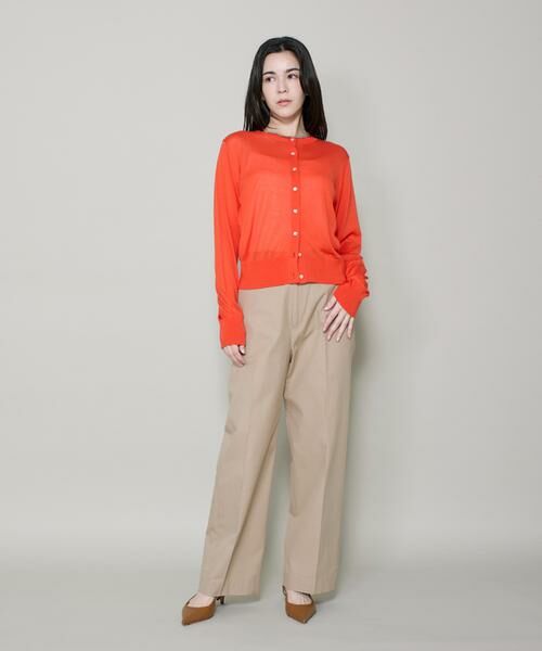 I.T.'S. international / イッツインターナショナル カーディガン・ボレロ | シルクブレンドクルーネックカーディガン | 詳細6