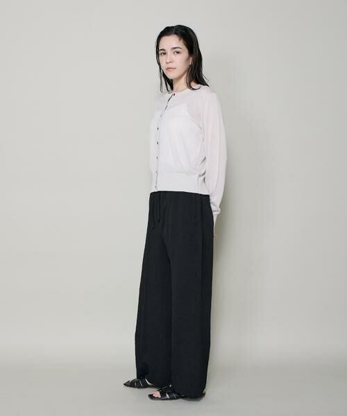 I.T.'S. international / イッツインターナショナル カーディガン・ボレロ | シルクブレンドクルーネックカーディガン | 詳細9