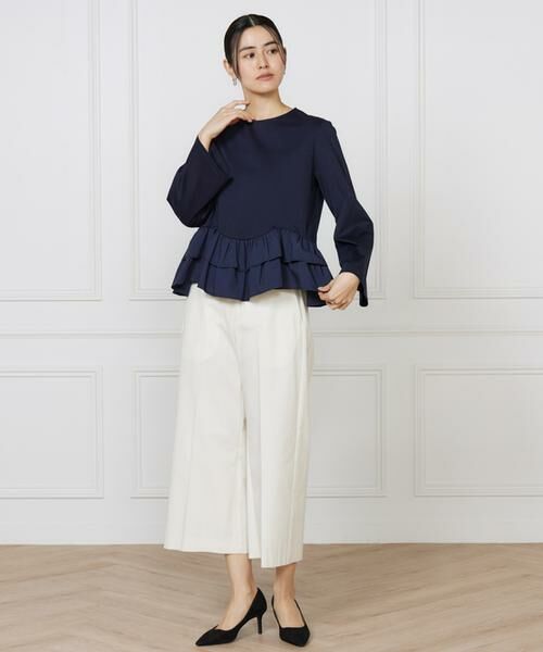 I.T.'S. international / イッツインターナショナル カットソー | 《コラボSTORY》裾フリルトップス | 詳細12