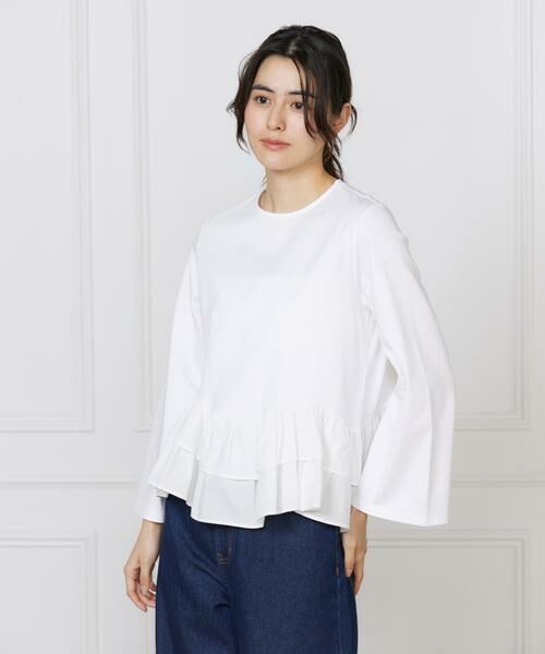 I.T.'S. international / イッツインターナショナル カットソー | 《コラボSTORY》裾フリルトップス | 詳細2