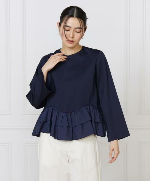 I.T.'S. international / イッツインターナショナル カットソー | 《コラボSTORY》裾フリルトップス | 詳細8