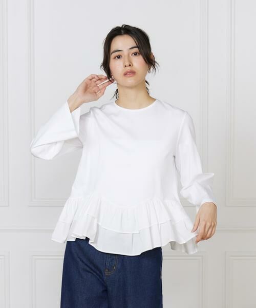 I.T.'S. international / イッツインターナショナル カットソー | 《コラボSTORY》裾フリルトップス | 詳細18