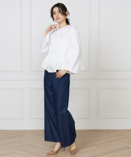 I.T.'S. international / イッツインターナショナル カットソー | 《コラボSTORY》裾フリルトップス | 詳細20