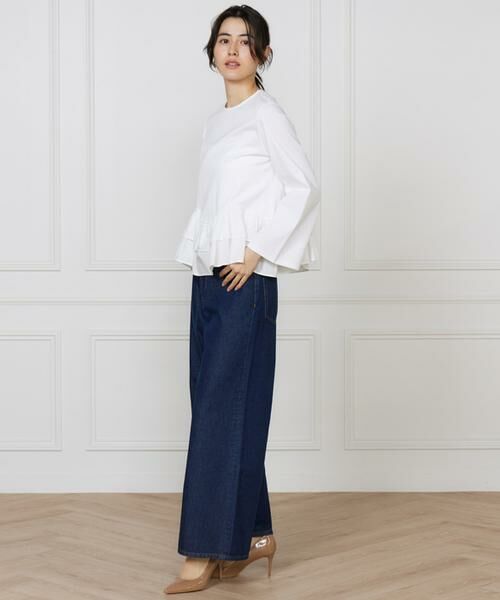 I.T.'S. international / イッツインターナショナル カットソー | 《コラボSTORY》裾フリルトップス | 詳細21