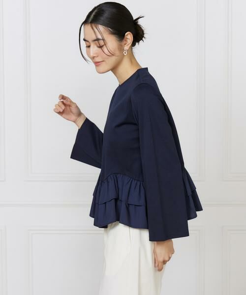 I.T.'S. international / イッツインターナショナル カットソー | 《コラボSTORY》裾フリルトップス | 詳細24