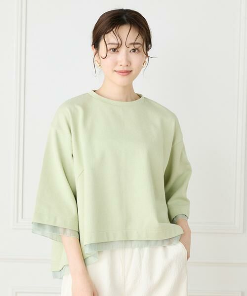 I.T.'S. international / イッツインターナショナル カットソー | シアードッキングフレアープルオーバー　 | 詳細2