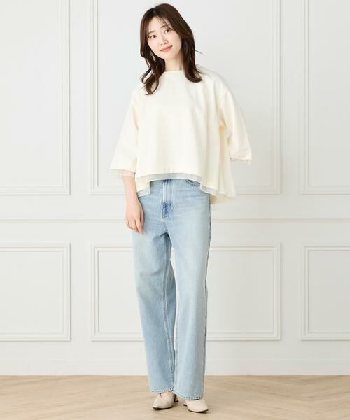 I.T.'S. international / イッツインターナショナル カットソー | シアードッキングフレアープルオーバー　 | 詳細6