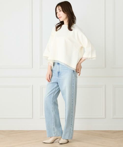 I.T.'S. international / イッツインターナショナル カットソー | シアードッキングフレアープルオーバー　 | 詳細7