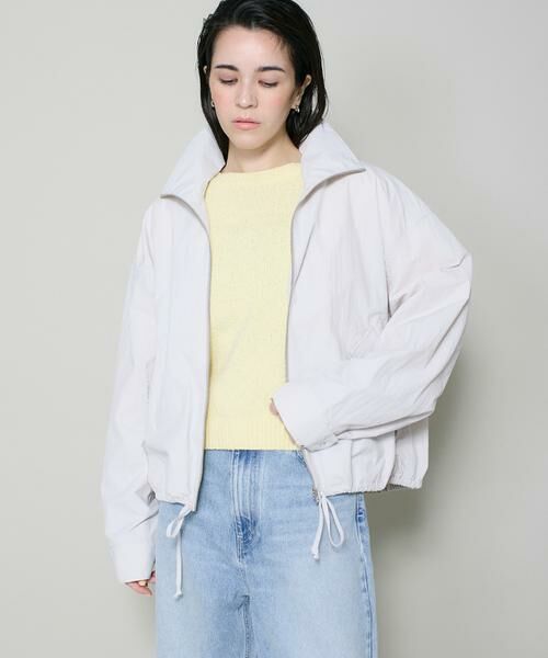 I.T.'S. international / イッツインターナショナル その他アウター | ナイロンジップブルゾン | 詳細1