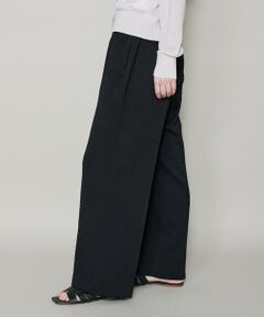 I.T.'S. international / イッツインターナショナル スラックス・ドレスパンツ | フクレジャガードストレートパンツ