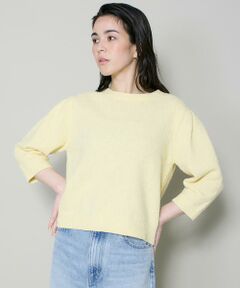 I.T.'S. international / イッツインターナショナル ニット・セーター | 袖タックニットプルオーバー