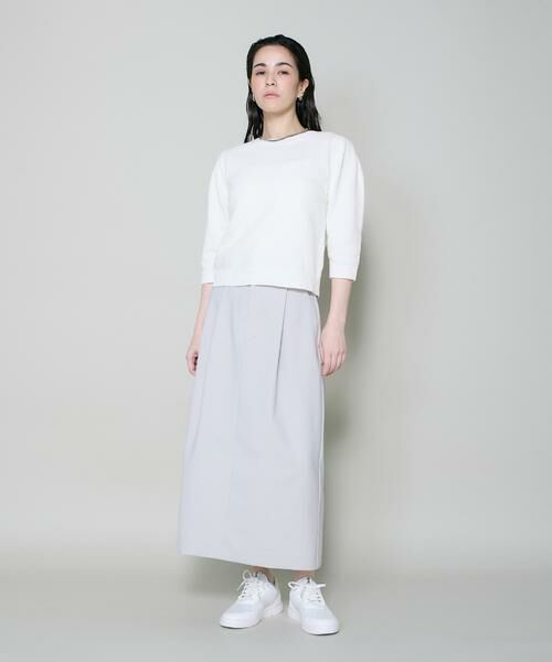 I.T.'S. international / イッツインターナショナル ニット・セーター | 袖タックニットプルオーバー | 詳細10