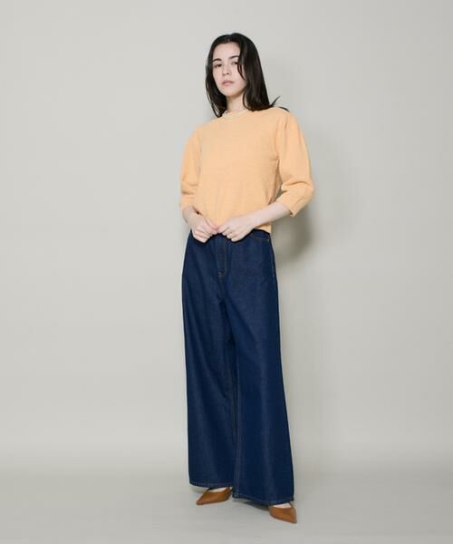 I.T.'S. international / イッツインターナショナル ニット・セーター | 袖タックニットプルオーバー | 詳細8