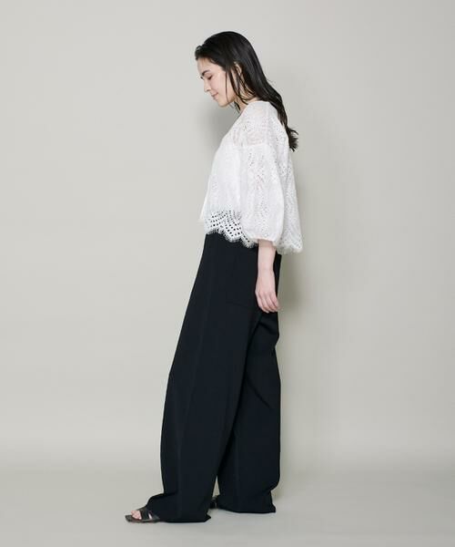 I.T.'S. international / イッツインターナショナル その他パンツ | ニットセミワイドパンツ | 詳細9