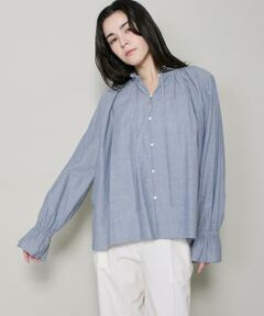 I.T.'S. international / イッツインターナショナル シャツ・ブラウス | ギャザーフリルブラウス