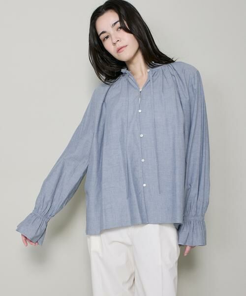 I.T.'S. international / イッツインターナショナル シャツ・ブラウス | ギャザーフリルブラウス | 詳細1