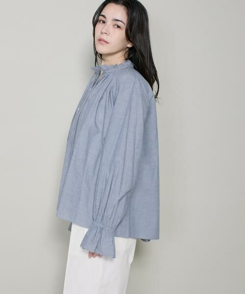 I.T.'S. international / イッツインターナショナル シャツ・ブラウス | ギャザーフリルブラウス | 詳細12