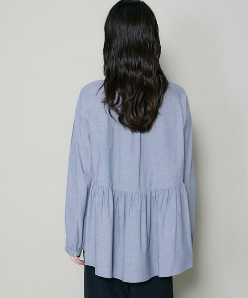 I.T.'S. international / イッツインターナショナル シャツ・ブラウス | スタンドカラーペプラムブラウス | 詳細15