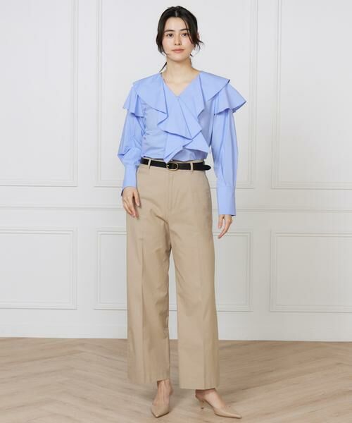 I.T.'S. international / イッツインターナショナル シャツ・ブラウス | 《コラボSTORY》フリルシャツ | 詳細13