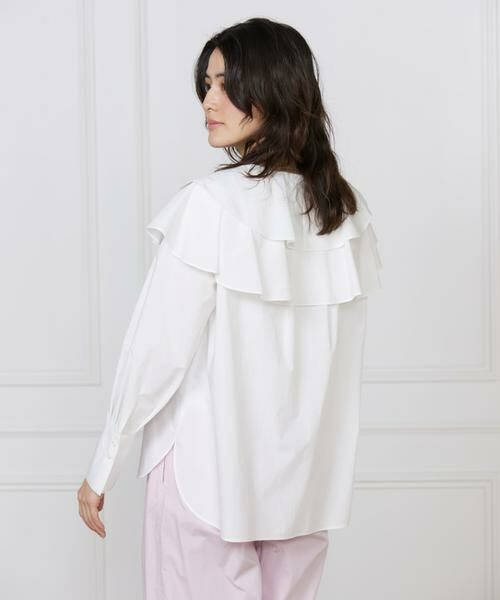 I.T.'S. international / イッツインターナショナル シャツ・ブラウス | 《コラボSTORY》フリルシャツ | 詳細4