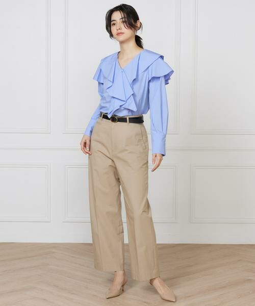 I.T.'S. international / イッツインターナショナル シャツ・ブラウス | 《コラボSTORY》フリルシャツ | 詳細29